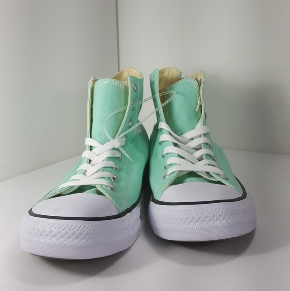 mint green chucks